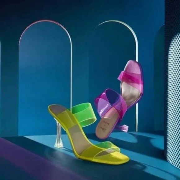 *host pick*NEW disney Cinderella rare Aldo pink heels shoes - Picture 2 of 6